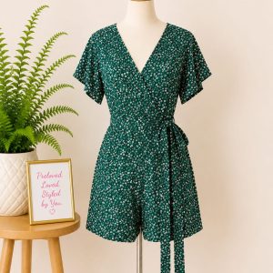 ladies short jumpsuit